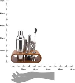 Verktygsset För Drinkar-MIXOLOGY bartenderset, rostfritt stål
