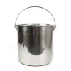 Mjölkburk - Hink - Rostfritt Stål - 20 L - Med Lock - Tjockväggad - Tål Kokande Vatten