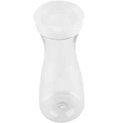 Karaffer-600ml akryl transparent juiceflaska vattenkanna iskall juicekanna med lock för bar hemmabruk