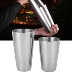 750ml550ml Rostfritt Stål Cocktail Shaker Cup Bar Bartender Dryckesmixverktyg Barware Set