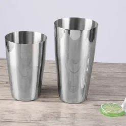 750ml550ml Rostfritt Stål Cocktail Shaker Cup Bar Bartender Dryckesmixverktyg Barware Set