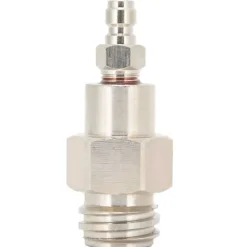 Kolsyremaskin-8mm CO2-tankadapter med utvändig gänga TR21-4 snabbkoppling för Soda Club