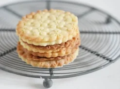 MoodForWood Träkavel 25 cm med handtag, set om 5, graverad, perfekt för bakning - Kimonomönster