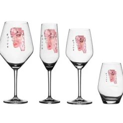 Glas-Moonlight Queen Vinglas 75cl, Rosa - Carolina Gynning