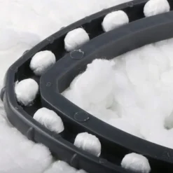 Rengöringsutrustning-Moppdyna roterande 38 cm – Mikrofiber | Tvättbar | Ersättningsdel för Vileda Easy Wring, Turbo