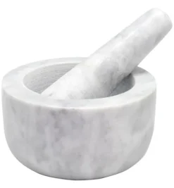 Mortlar & Mortelstötar-Mortel - Nerthus - FIH 896 - Vit stenen - Hållbar - Lätt att rengöra