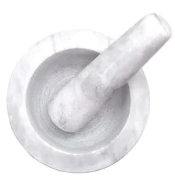 Mortlar & Mortelstötar-Mortel - Nerthus - FIH 896 - Vit stenen - Hållbar - Lätt att rengöra