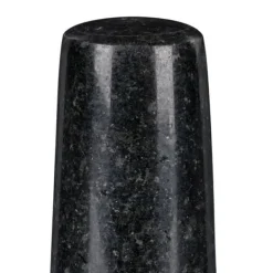 Mortlar & Mortelstötar-Mortel och stöt, Granit, 12x8.5 cm, Svart