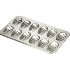 Bakning-Moule 12 madeleines i plåt - Gobel - Bakverksplåt