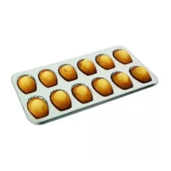 Bakning-Moule 12 madeleines i plåt - Gobel - Bakverksplåt