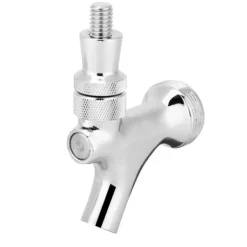 Ölkranar-Mässing Ölkran Tap Dispenser med Borste Dammskydd Ölbryggningstillbehör Kit