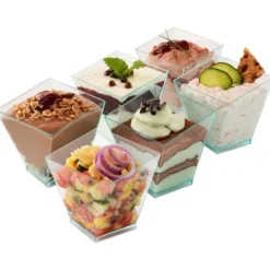 Muggar för desserter, snacks 120 ml 6 st.