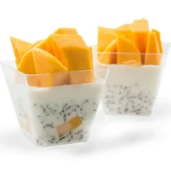 Muggar för desserter, snacks 120 ml 6 st.