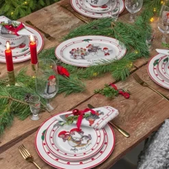 Kaffe- & Teserviser-Muggar Tomtar 33cl 4-pack - Rolf Lidberg