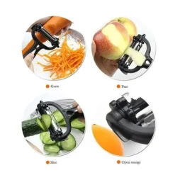 Matskalare & Urkärningsverktyg-Multifunktionell ekonomi med 360 graders roterande blad