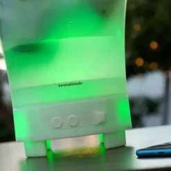 Multifunktionell iskubshink - LED - Bluetooth-högtalare - 7 färger - Laddningsbar - IPX4