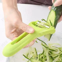 Matskalare & Urkärningsverktyg-Multifunktionell skärare - TECH DISCOUNT - 3-i-1 - Rostfritt stål - Anti-glid - Ergonomisk