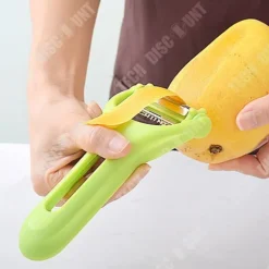 Matskalare & Urkärningsverktyg-Multifunktionell skärare - TECH DISCOUNT - 3-i-1 - Rostfritt stål - Anti-glid - Ergonomisk