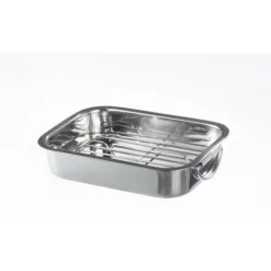 Bakning-Multifunktionell ugnsform - WESTFALIA - Liten - 25 x 17,5 cm - Rostfritt stål - Grill