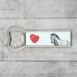 Drinkshakers & Drinkverktyg-Mustang - flasköppnare med häst, personlig kylöppnare, unik present till en man från Art-Dog