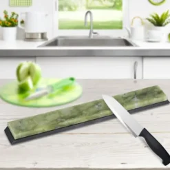 Naturlig Slipsten Slipsten Kniv Polering Slipverktyg Grön 10000#