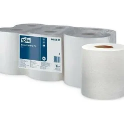 Pappershanddukar-NC Rulle av kontinuerligt papper Tork (6 enheter)