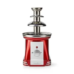 Nedis Chokladfontän - 90W - 320mm - Röd/Vit