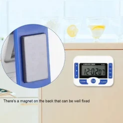 Nedräkningstimer Kökstimer Äggtimer Korttidstimer Matlagningstimer Multifunktion 4-kanals digital matlagningstimer Magnetisk laboratorieklocka med di | CDON
