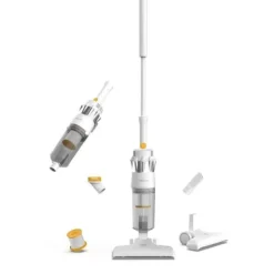 Newlux - Vitstädare med kabel, manuell och vertikal, 800W, 2L, 16.5 Kpa och F.HEPA 5m räckvidd