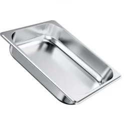 Ångbordsform, 32,5x26,5x6,4 cm, Rostfritt stål, Förvaring