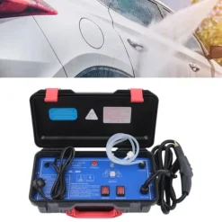 Ångtvättar-Ångrengörare för bil och hem - Handhållen högtrycksångrengörare - Portabel - Multifunktion - Avfettning & desinficering - För kök och bilinteriör