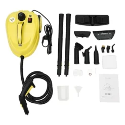 Ångtvättar-Ångtvätt, 2000W effekt, 5Bar tryck,220 V, Gul