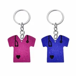 Kakformar-Nifocc - Nifocc-128 - Set med 2 silikonformar för t-shirt Läkarmotiv