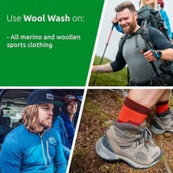 Nikwax WOOL WASH 1 LITER, tvättmedel ullplagg, ulltvättmedel