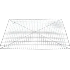 Nonstick rostfritt stål bakning kaka bröd kakor kylgaller köksredskap 46x33x2.8cm