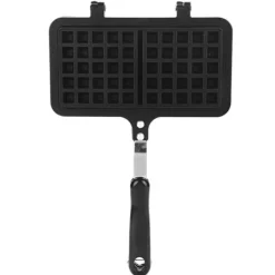 Våffeljärn-Non-Stick Våffelmaskin med dubbla huvuden för hushållskök