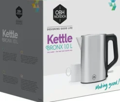 OBH Nordica Vattenkokare-Bronx vattenkokare 1 l, rostfritt stål