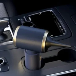 Handdammsugare-OBOSOE Trådlös Bilhanddammsugare - Dubbel användning för bil & hem | Portabel och lättanvänd med trådlös laddning