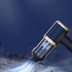 Handdammsugare-OBOSOE Trådlös Bilhanddammsugare - Dubbel användning för bil & hem | Portabel och lättanvänd med trådlös laddning