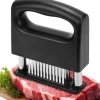 Köttklubbor-OBOSOE 48-Blads Köttmörkare/Köttmörning i Rostfritt Stål - För Alla Köttsorter Inkl. Nöt & Fläsk
