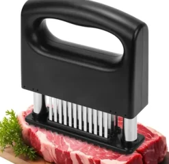 Köttklubbor-OBOSOE 48-Blads Köttmörkare/Köttmörning i Rostfritt Stål - För Alla Köttsorter Inkl. Nöt & Fläsk