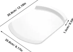 OBOSOE Cake Lifter Spatula Transfer Tool för enkel Cake Pizza och rörliga släta kanter Robust design för hembakande och köksbruk