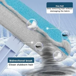 Rengöringsmedel-OBOSOE 4-i-1 Pälsborttagare för Husdjur – Multifunktionell Rengöringsborste för Päls, Ludd, Damm och Hår