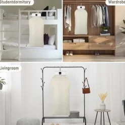 Torkskåp-OBOSOE Mini torktumlare för kläder med timer (480 min) – Snabbtorkande, perfekt för studentrum och små utrymmen