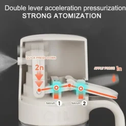 Olje- & Vinägerbehållare-OBOSOE Olivenoljesprayflaska, flerändamålsblandare för olivolja med oljedrop rostbeständiga sojabönor för luftstekt bakning