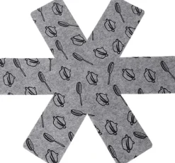 OBOSOE 8-pack Grytskydd – Skyddande Lock & Pannunderlägg | Anti-Slip Matta för Kastruller & Stekpannor | Förhindrar Repor & Skador – Perfekt för Förv | CDON