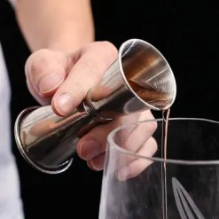 Verktygsset För Drinkar-OBOSOE Premium Cocktail shaker Set– 10-delars Barutrustning i Rostfritt Stål