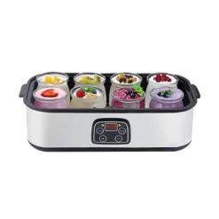 Yogurtmaskiner-OBOSOE Probiotisk Yoghurt – Yoghurtmaskin med justerbar temperatur och tid, skapa miljarder av levande probiotika för tarmhälsa