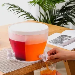 Dryckesautomater-OBOSOE skrivbordsvatten dispenser för kylskåp, kallvattenkokare med kran och dricksburk, dricksvattendispenser för frukt för drycker