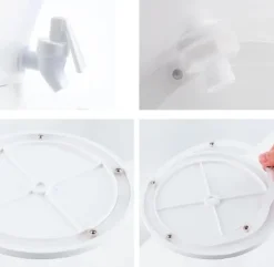 Dryckesautomater-OBOSOE skrivbordsvatten dispenser för kylskåp, kallvattenkokare med kran och dricksburk, dricksvattendispenser för frukt för drycker